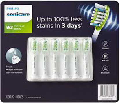 Philips Sonicare Premium White Replacement Toothbrush Heads with BrushSync Technology 6 pk.