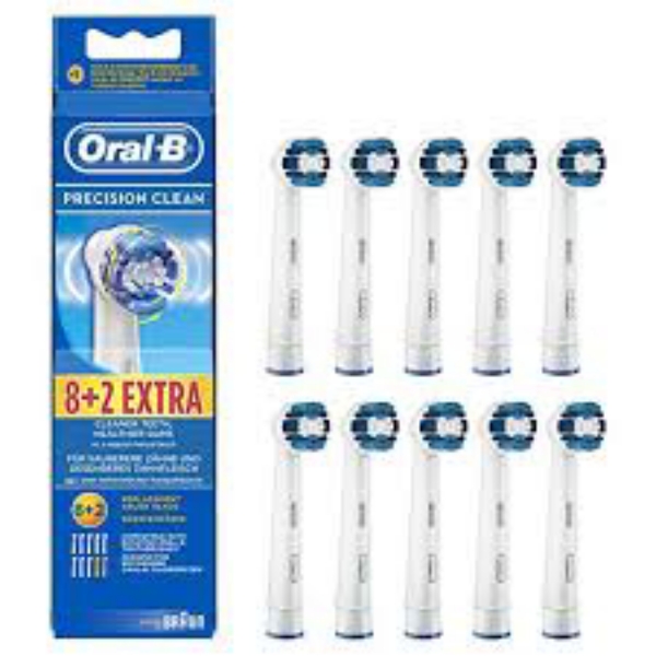 Oral-B Precision Clean Electric Toothbrush Replacement Brush Heads 8 ct.