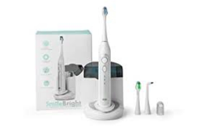 Smile Bright Store Elite Sonic Toothbrush with UV Sanitizing Charging Base