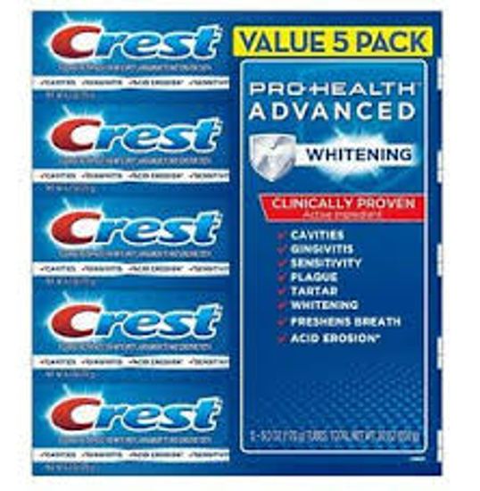 Crest Pro-Health Advanced Whitening Power Toothpaste 6 oz. 5 ct