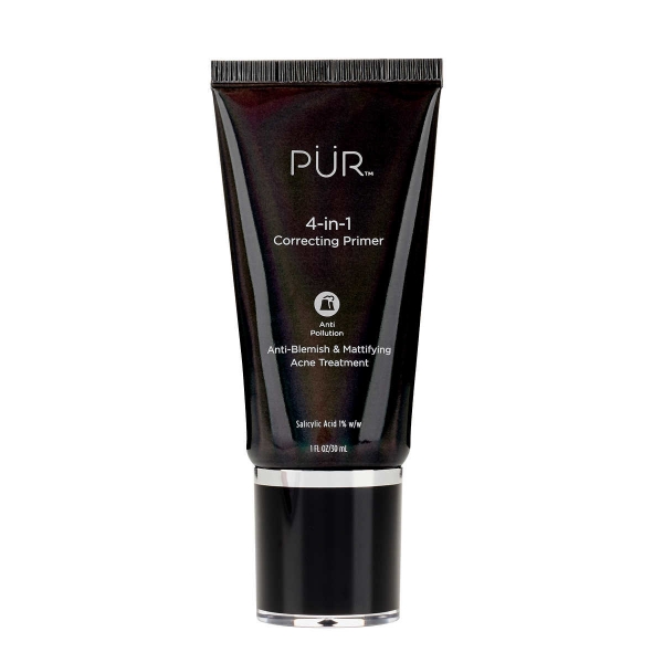 PUR 4-in-1 Correcting Primer Anti-Blemish Mattifying Acne Treatment 1 fl oz