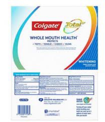 Colgate Total Whitening Toothpaste 6.3 oz. 5 pk.