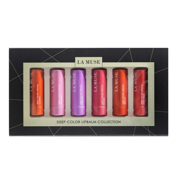 La Muse Deep Color Lip Balm Collection