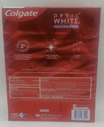 Colgate Optic White Advanced Teeth Whitening Toothpaste, Sparkling White 4.2 oz. 5 pk.