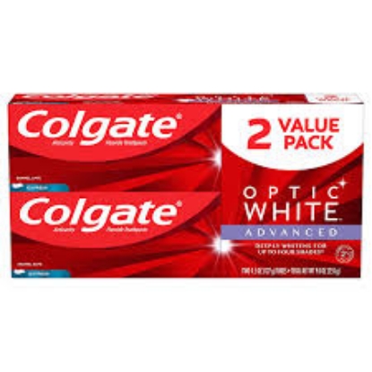 Colgate Optic White Advanced Teeth Whitening Toothpaste, Sparkling White 4.2 oz. 5 pk.
