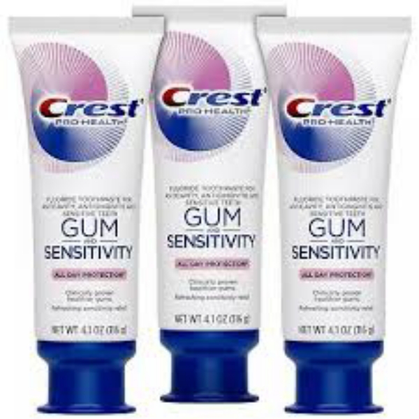 Crest Pro-Health Gum and Sensitivity, Sensitive Toothpaste 4.1 oz. 3 pk.