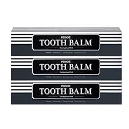 TOOTH BALM Toothpaste by PERIOE Eucalyptus Mint 3 pack