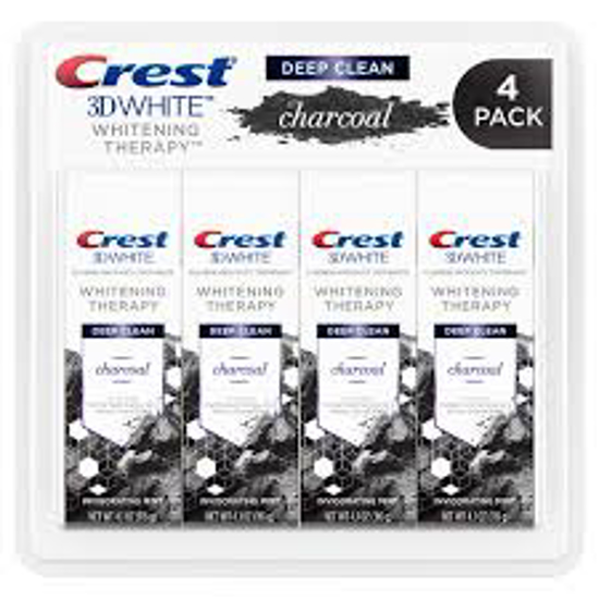 Crest 3D White Charcoal Deep Clean Toothpaste 4-4. 1oz