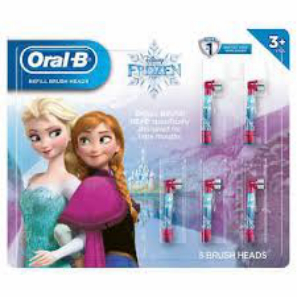 Oral-B Kids Disney's Frozen 2 or Star Wars Replacement ToothBrush Heads 5 Count