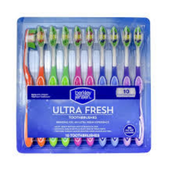 Berkley Jensen Ultra Fresh Toothbrushes 10 pk.