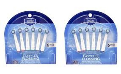 Berkley Jensen Easy Flex Flossing Replacement Brush Head 6 pk.