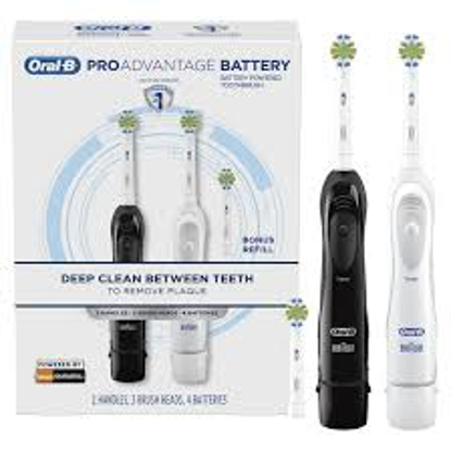 Oral-B Pro Advantage Battery Powered Toothbrush 2 pk.