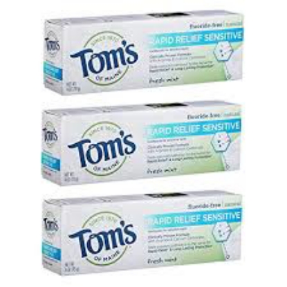 Tom's of Maine Natural Tooth Paste 3 pk