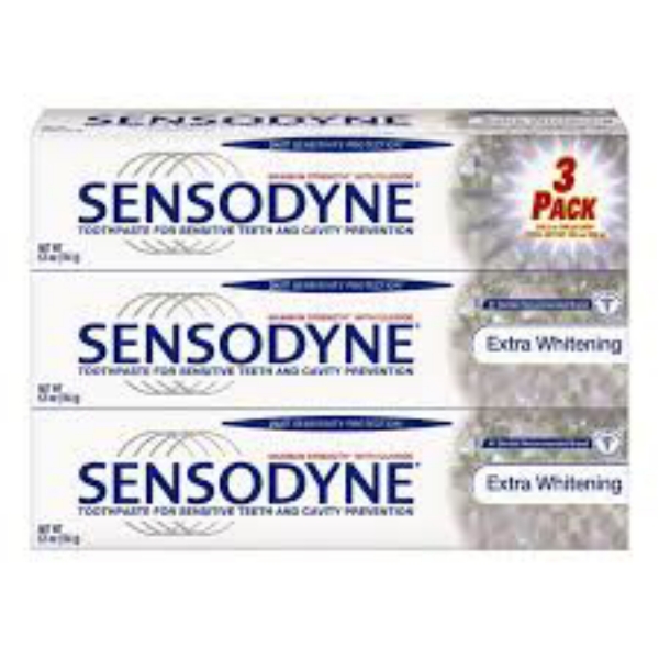 Sensodyne Extra Whitening Toothpaste 3 pk 6.5 oz