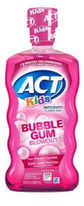 ACT Kids Bubblegum Blowout Anti-Cavity Rinse 3 ct. 16.9 oz