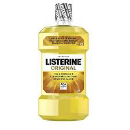 Original Listerine Antiseptic Mouthwash to Freshen Breath and Kill Germs 2 pk 1.5L