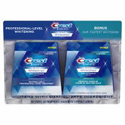 Crest 3D White Whitestrips Professional Effects 20 ct. with Bonus Crest 3D White Whitestrips 1 Hour Express 4 ct.