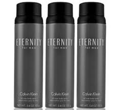 Eternity for Men 3 Pack Body Spray  5.4 oz. 3 pk.