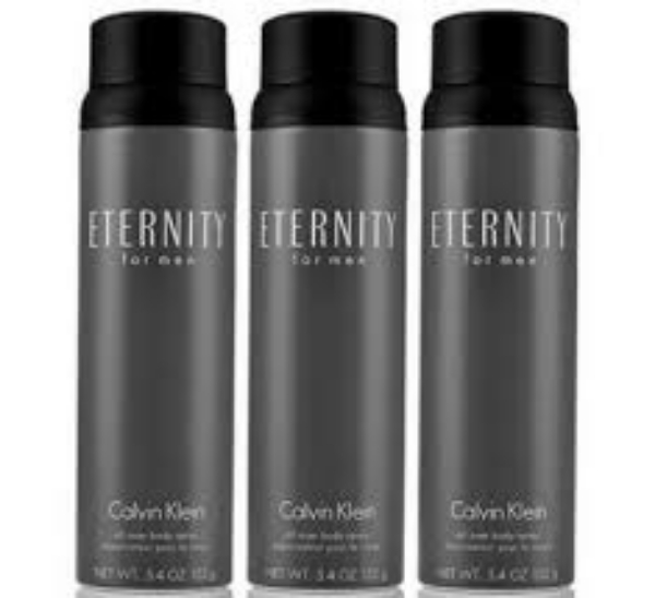Eternity for Men 3 Pack Body Spray  5.4 oz. 3 pk.