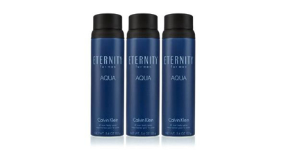 Eternity Aqua for Men 3 Pack Body Spray  5.4 oz. 3 pk.