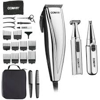 Conair 3 in 1 Chrome Clipper Trimmer and Nose Ear Detailer 25 piece