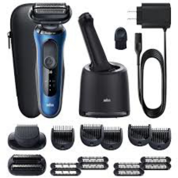 Braun Series 6 6090cc Electric Razor for Men with Smart Care Center, Beard and Stubble Trimmer