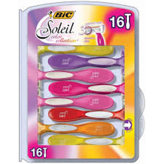 BIC Soleil Color Collection Razors 16 ct