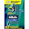 Gillette Sensor2 Plus Disposable Razors 52 ct