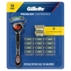 Gillette Fusion5 Proglide Cartridges, 12 Proglide & 2 Proshield 14 ct