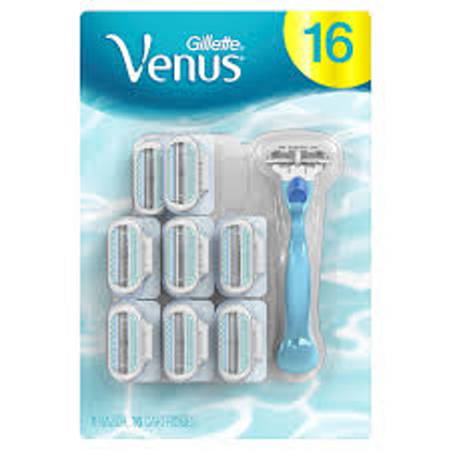 Gillette Venus Original Women's Razor 1 Handle  16 Cartridges