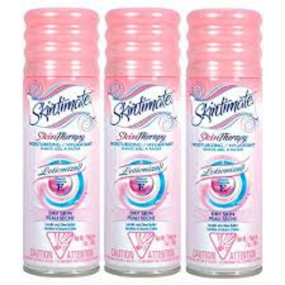 Skintimate SkinTherapy Moisturizing Shave Gel for Dry Skin, Lanolin and Olive Butter 9.5 oz 3 pk