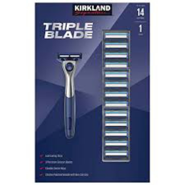 Kirkland Signature Triple Blade Refill Cartridges 18 count