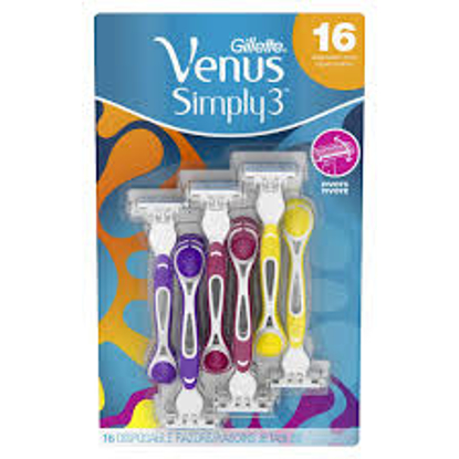 Gillette Venus Simply3 Disposable Razor 16 ct