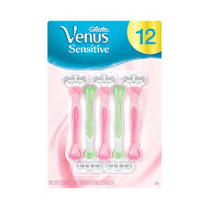 Gillette Venus Sensitive Women's Disposable Razors 12 pk