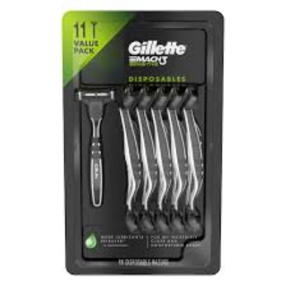 Gillette Mach3 Sensitive Mens Disposable Razors 11 ct