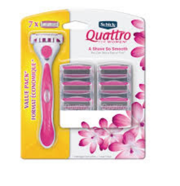 Schick Quattro for Women Value Pack