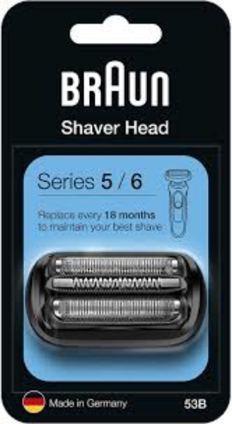 Braun Series 5 53B Electric Shaver Head  Black