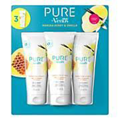 PURE by Gillette Venus Shaving Cream Manuka Honey and Vanilla 3 ct