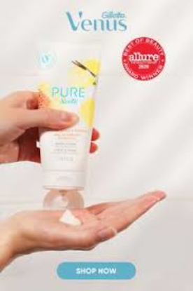 PURE by Gillette Venus Shaving Cream Manuka Honey and Vanilla 3 ct