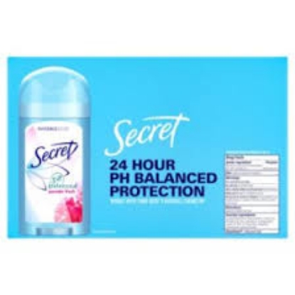 Secret Invisible Solid Deodorant Powder Fresh 2.6 oz 5 pk