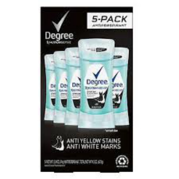 Degree for Women Ultra Clear Black + White Antiperspirant 2.6 oz 5 ct