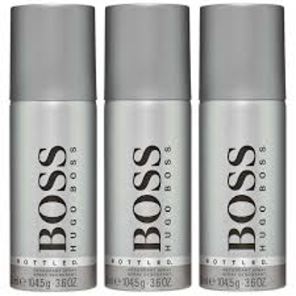 Hugo Boss Bottled for Men 3 pack Deodorant Spray 3.6 oz 3 pk
