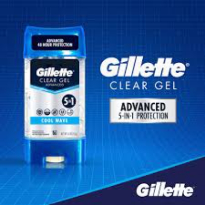 Gillette Advanced Clear Gel Antiperspirant 3.8 oz 5 count