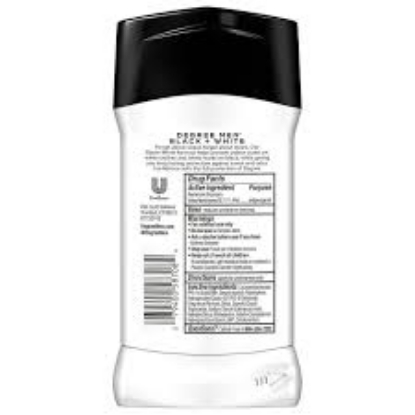 Degree Men Ultra Clear Black  White Solid Antiperspirant Deodorant 2.7oz (76g) 5 pack