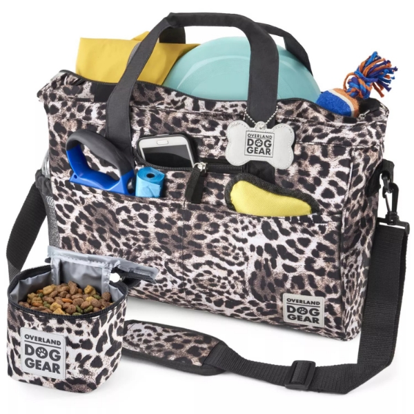 Overland Dog Gear Day Away Tote with Lined Food Carrier