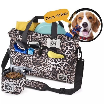 Overland Dog Gear Day Away Tote with Lined Food Carrier