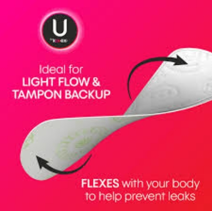 U by Kotex Regular Lightdays Liners Unscented 192 ct