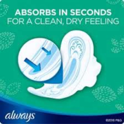 Always Fresh Clean Scent Ultra Thin Regular Pads with Flexi-Wings 96 ct