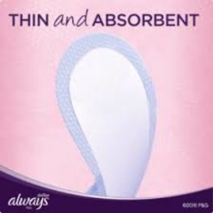 Always Regular Thin Unscented Pantiliners 240 ct
