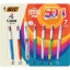 BIC 4 Color Retractable Ballpoint Pen Med Pt. 1.0mm Variety 7 pack